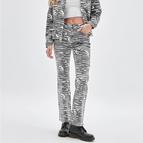 Guess Pants & Jumpsuits Vintage Guess Zebra Jeans Poshmark